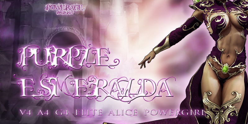 Purple Esmeralda V4/A4/G4_DAZ3D下载站