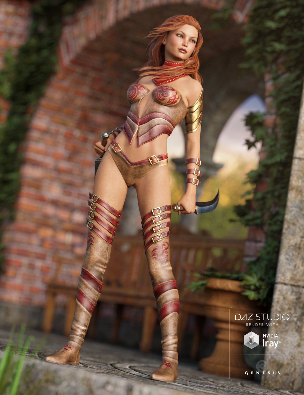 Wilding Outfit for Genesis 3 Female(s)_DAZ3DDL