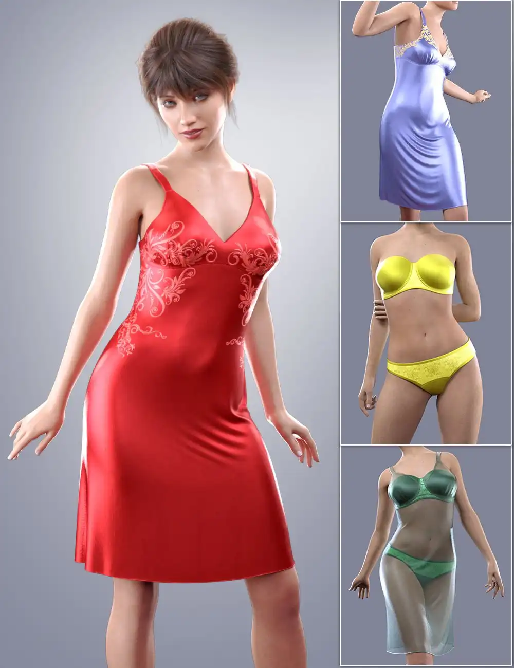 dForce COG Gown for Genesis 8 Females_DAZ3DDL