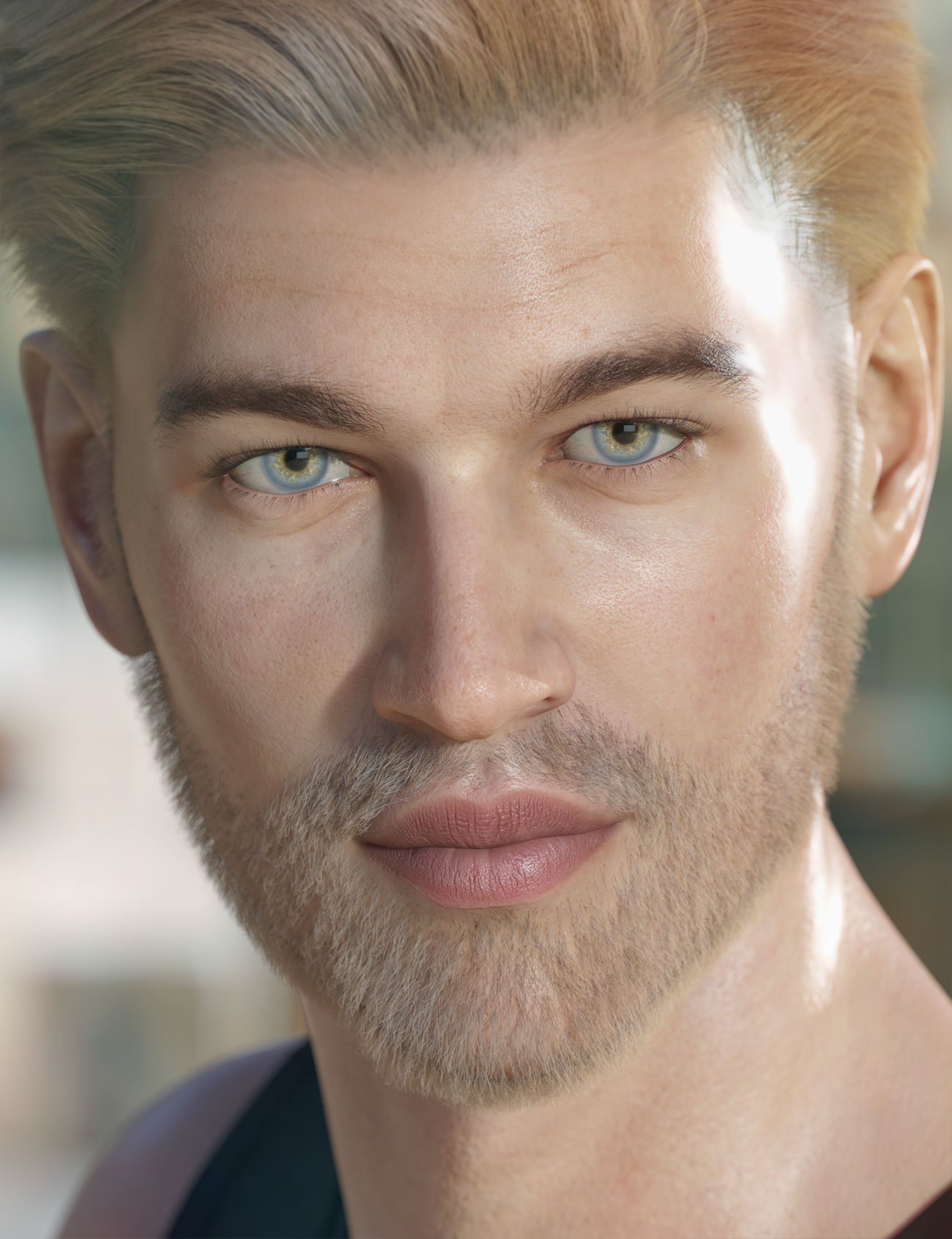 dForce Myles Beard for Genesis 8 Male(s)_DAZ3DDL