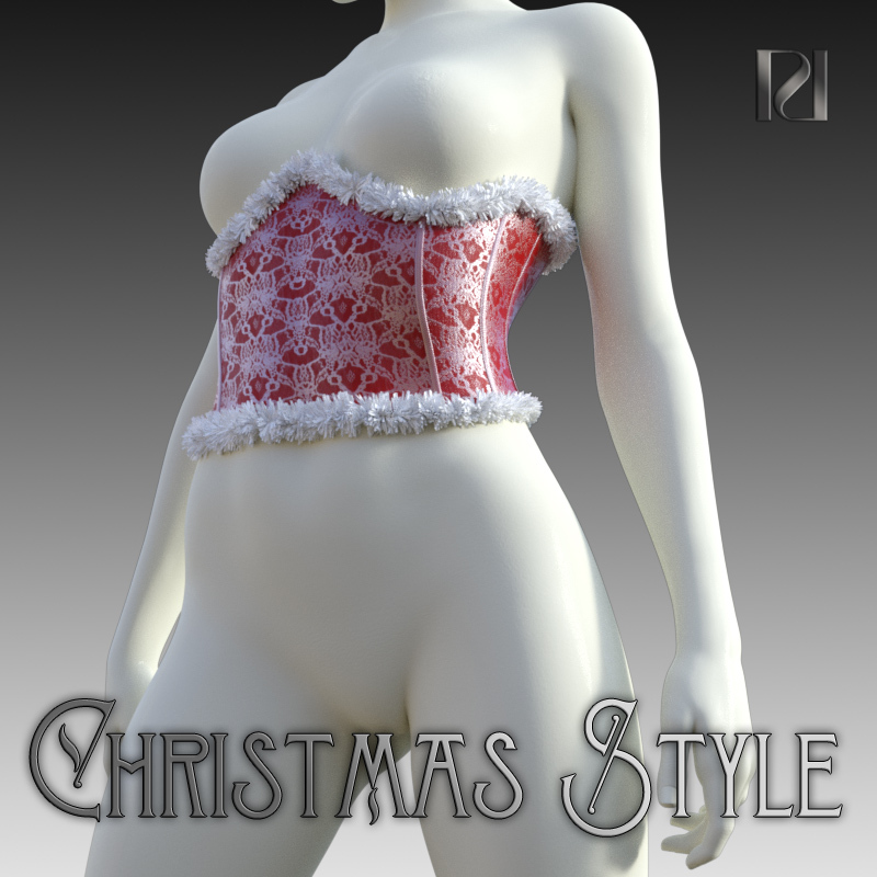 Christmas Style 09_DAZ3D下载站