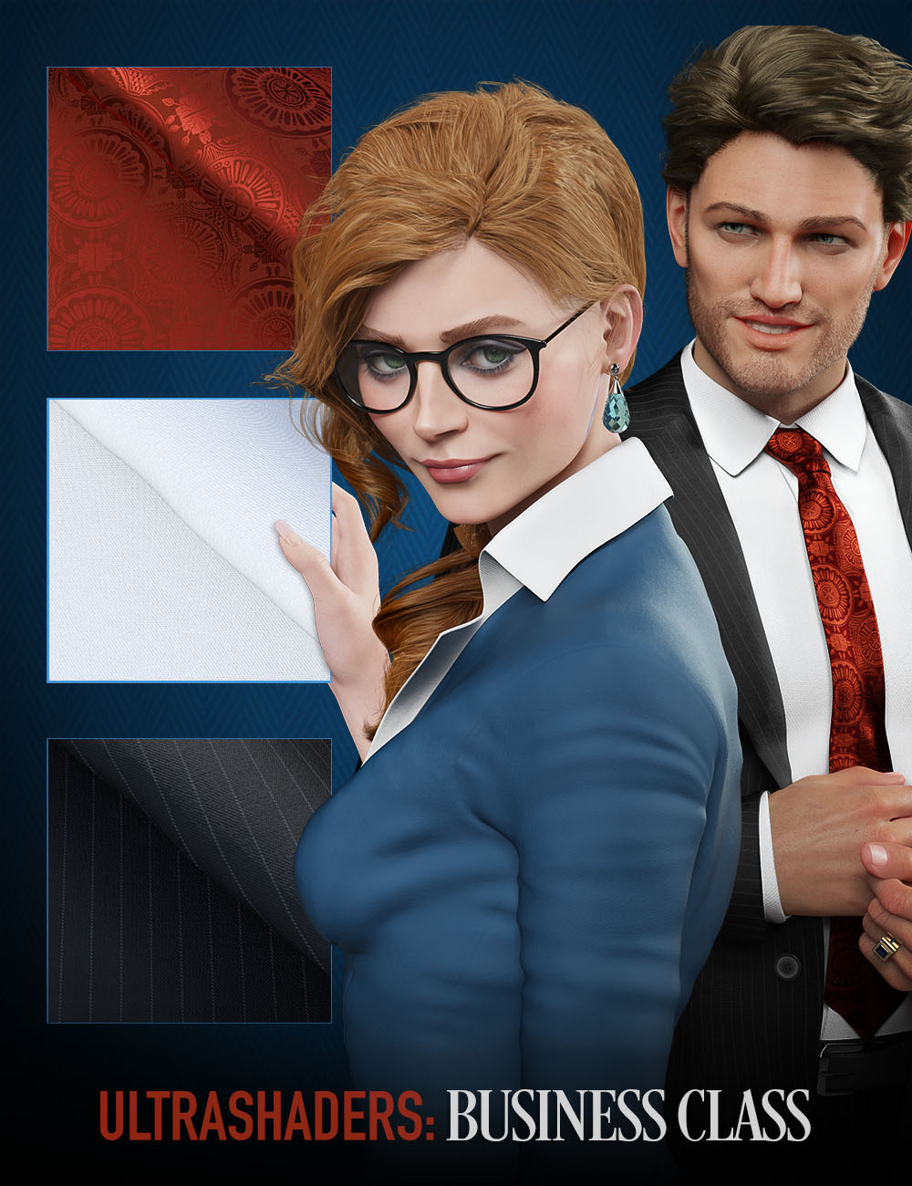 Ultra Shaders: Business Class Fabric Shaders_DAZ3DDL