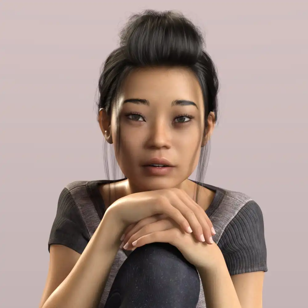 Yumeko – Beautiful Asian Female_DAZ3DDL