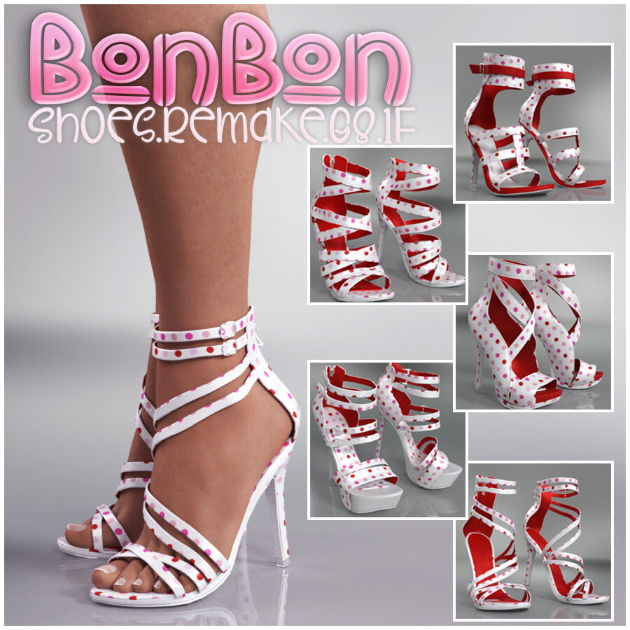 Bonbon Shoes ReMake G8.1F_DAZ3DDL