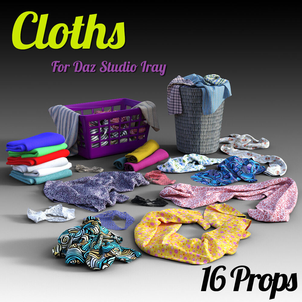 Cloths for DS Iray_DAZ3D下载站