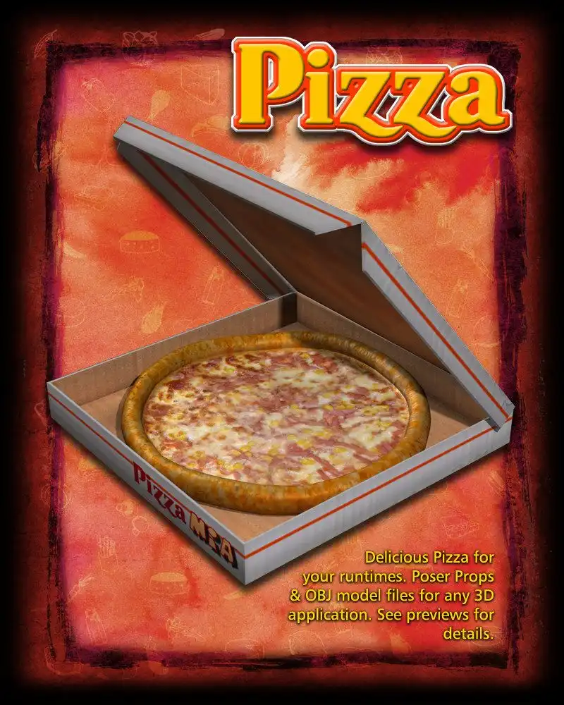 Exnem Pizza_DAZ3D下载站