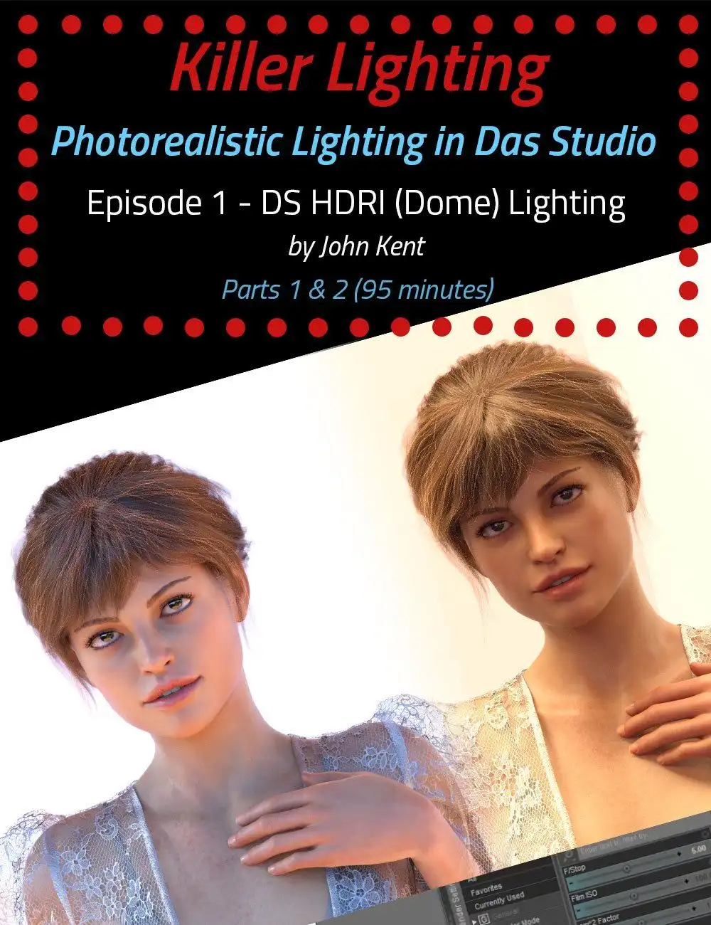 Killer Lighting – Lighting for Photorealistic Renders – Part 1 Using DS Default Effectively_DAZ3DDL