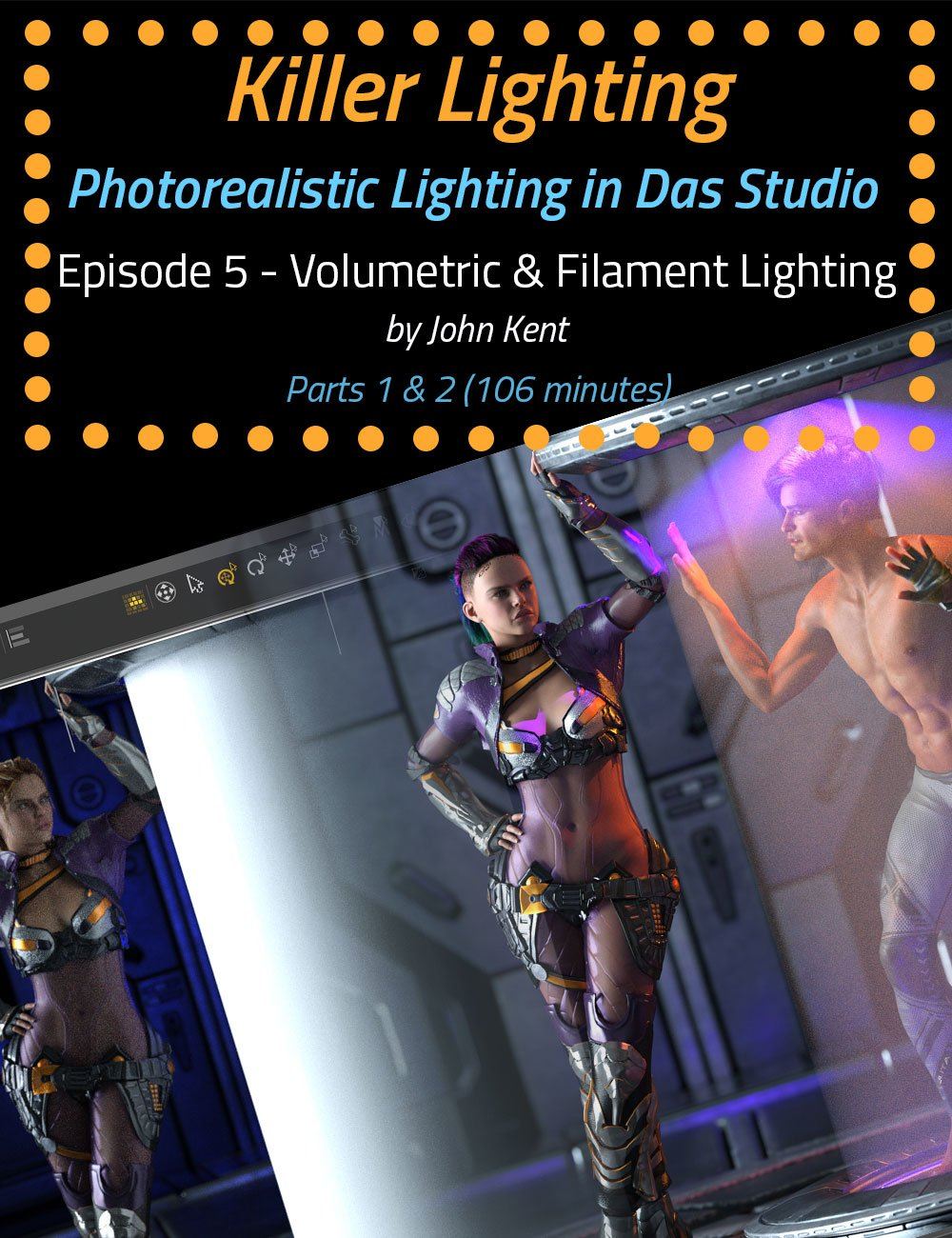 Killer Lighting – Lighting for Photorealistic Renders – Part 5 Atmospheric and Volumetric Lighting_DAZ3DDL