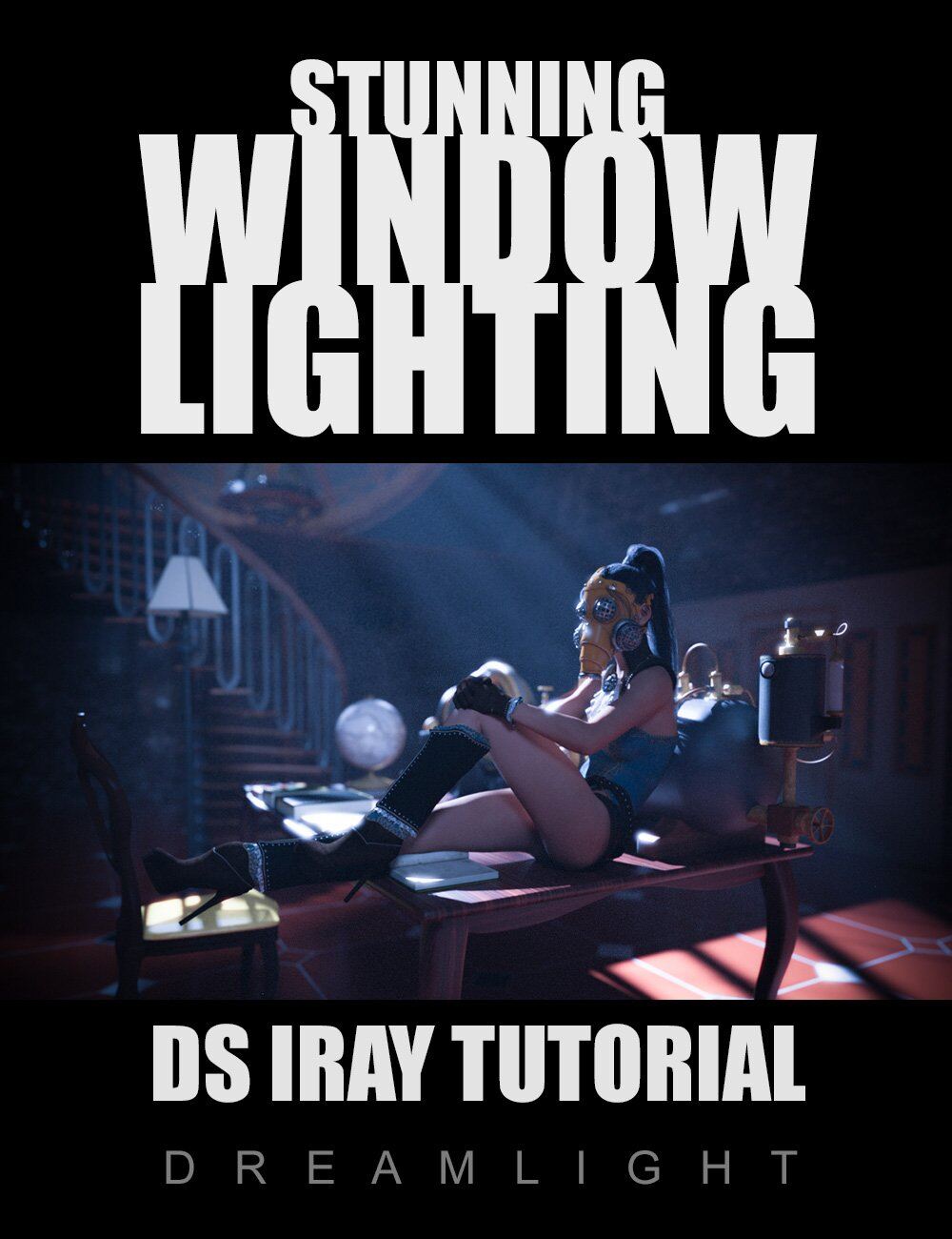 Stunning Window Lighting – Daz Studio Iray Tutorial_DAZ3D下载站