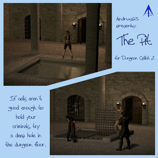 The Pit for Cellkit 2_DAZ3D下载站