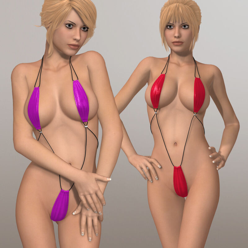 Tiny Bikini III V4/A4/G4/S4/Elite_DAZ3D下载站