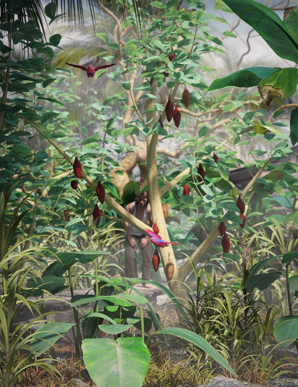 Tropical Plants – Edible Exotics_DAZ3DDL