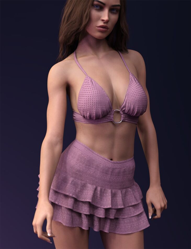 X-Fashion dForce Embroidery Style Set for Genesis 8 and 8.1 Females_DAZ3DDL
