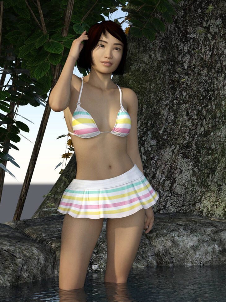 Fun Bikini for Genesis 8 Female_DAZ3D下载站