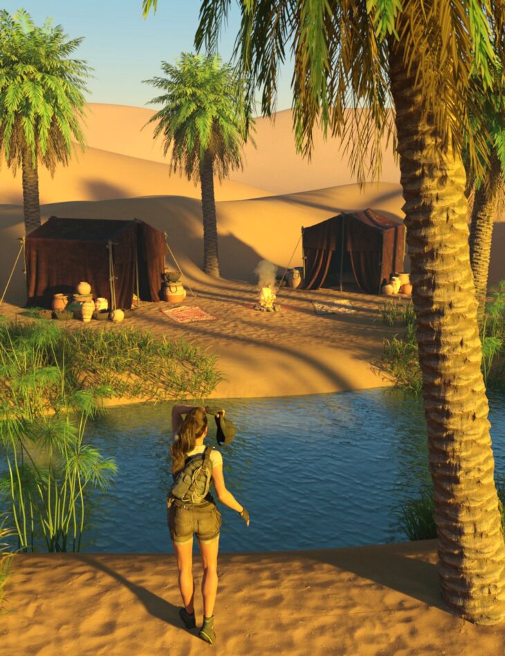 Oasis Camp_DAZ3DDL