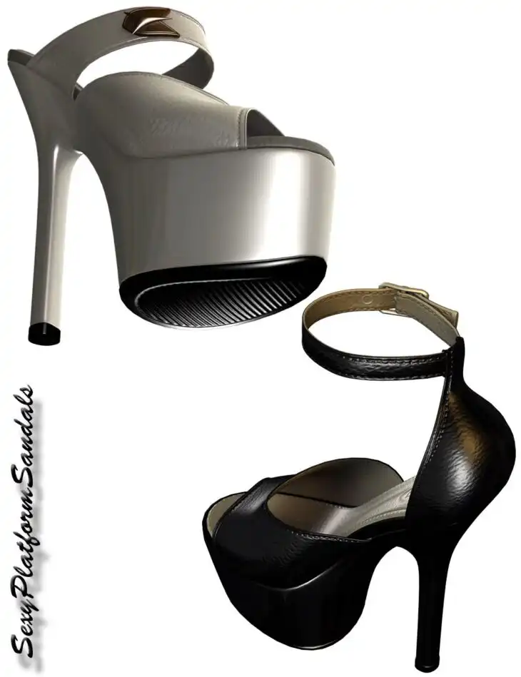 Sexy Platform Sandals for Genesis_DAZ3DDL
