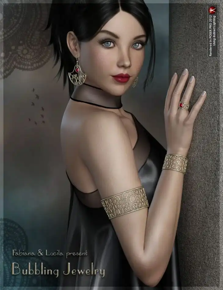 Bubbling Jewelry_DAZ3DDL