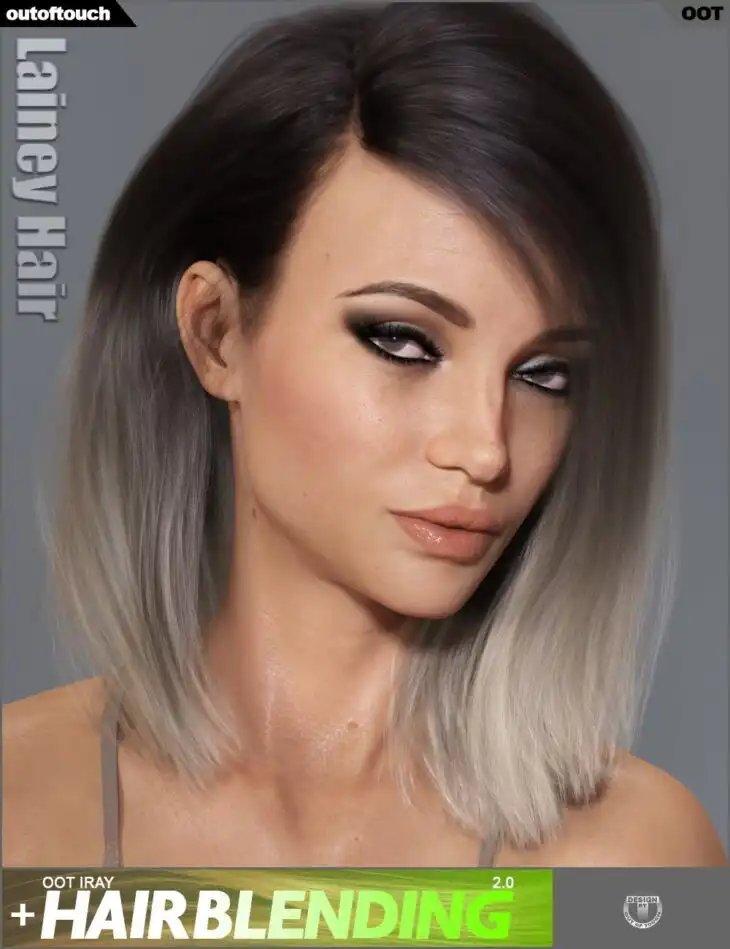 Lainey Hair for Genesis 3 Female(s) and Genesis 8 Female(s)_DAZ3DDL