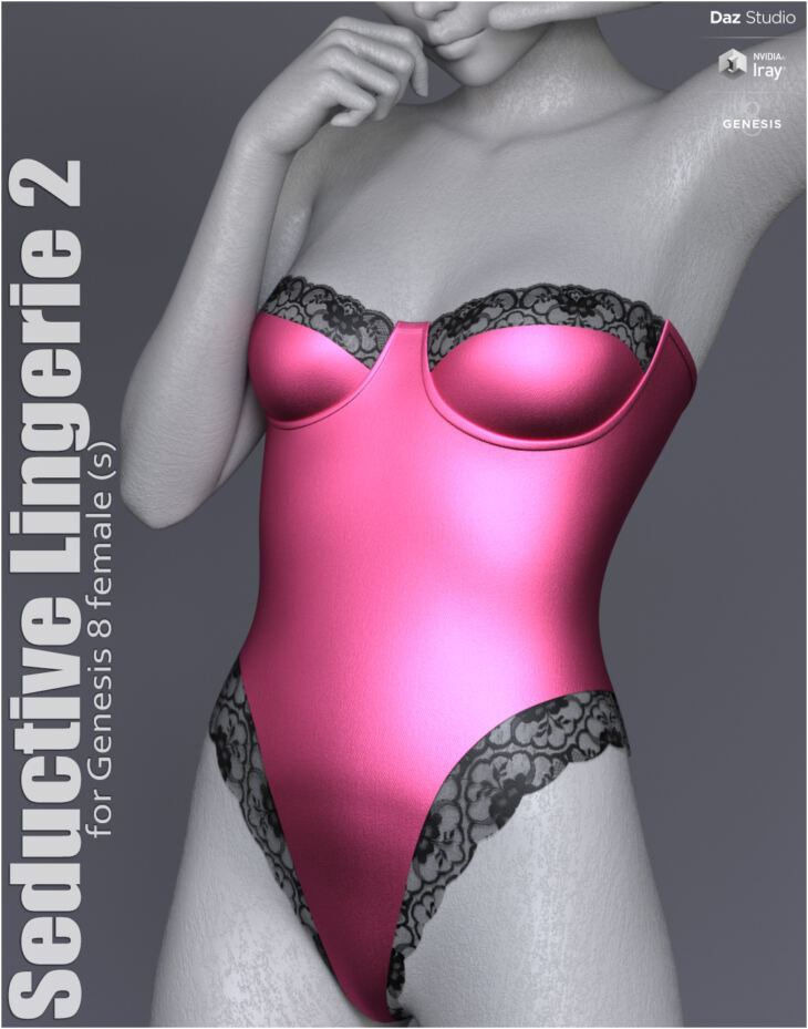 Seductive Lingerie 2_DAZ3D下载站