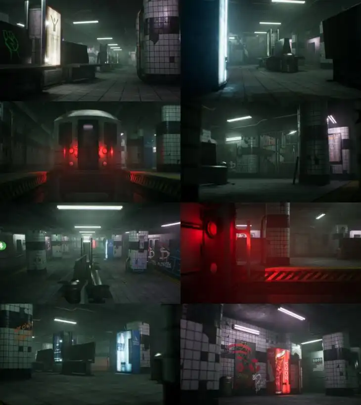 Subway Station_DAZ3D下载站