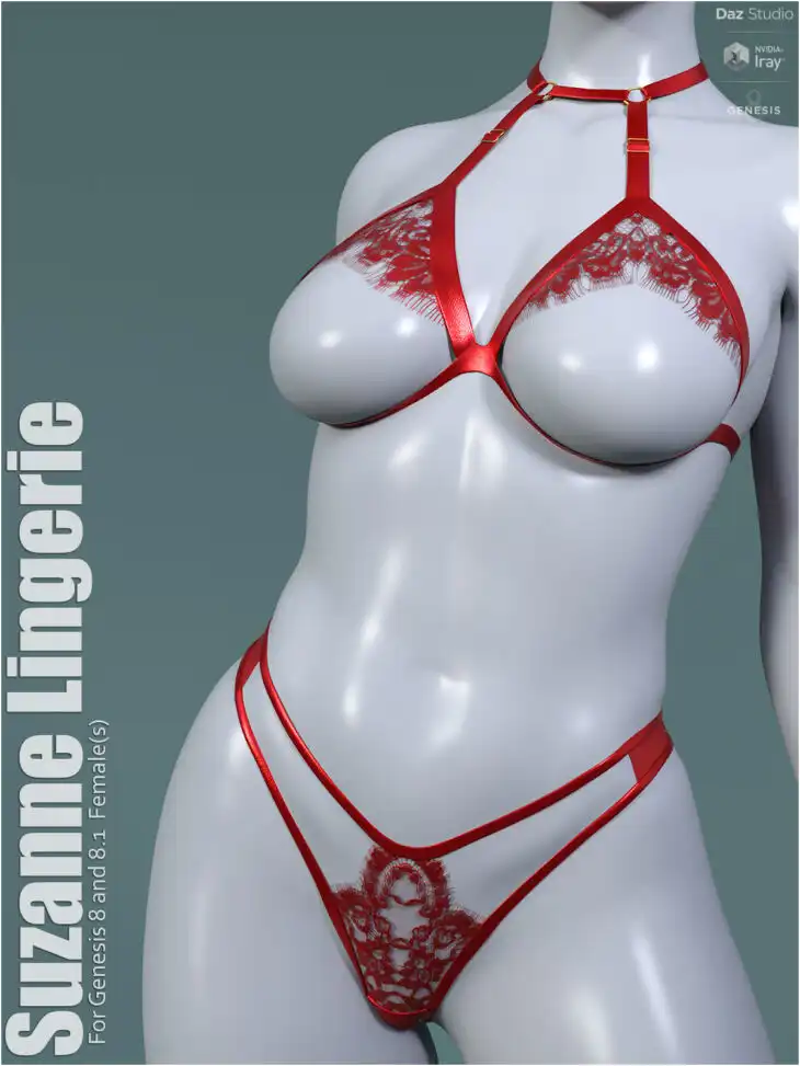Suzanne Lingerie_DAZ3DDL