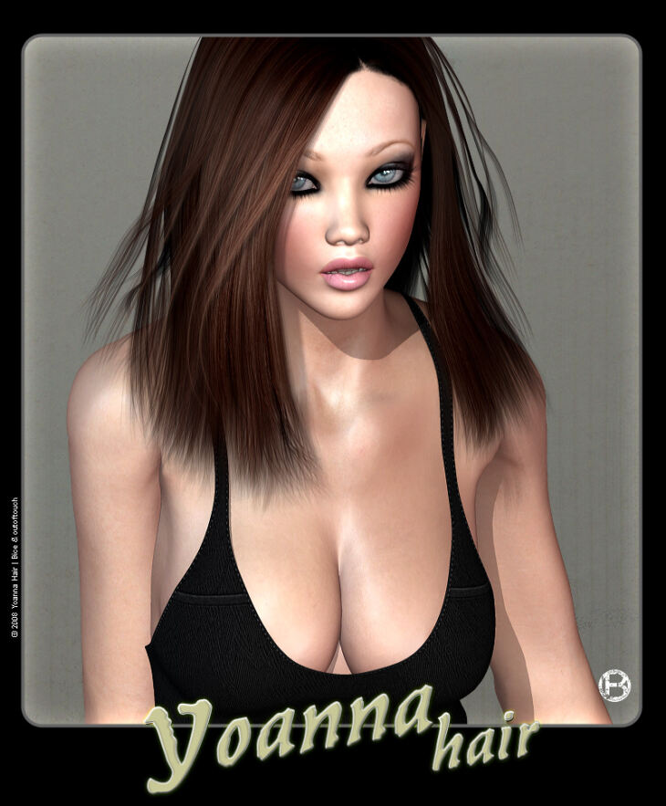 Yoanna Hair & Xpansion_DAZ3D下载站