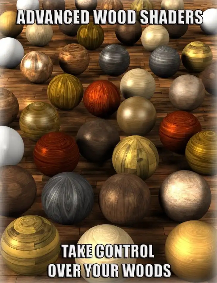 Advanced Wood Shaders_DAZ3DDL