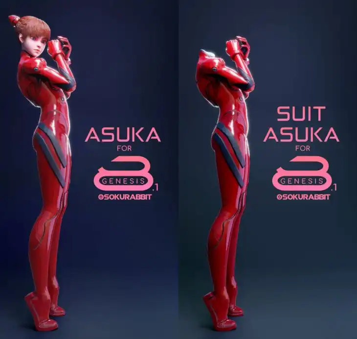 Asuka For Genesis 8 and 8.1 Female_DAZ3DDL