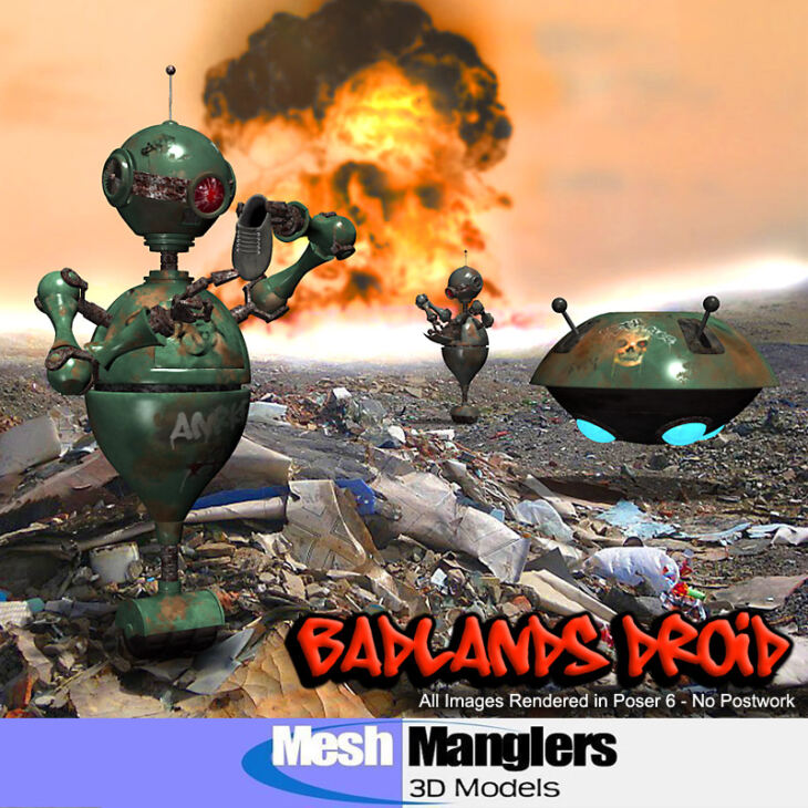 Badlands Droid_DAZ3D下载站