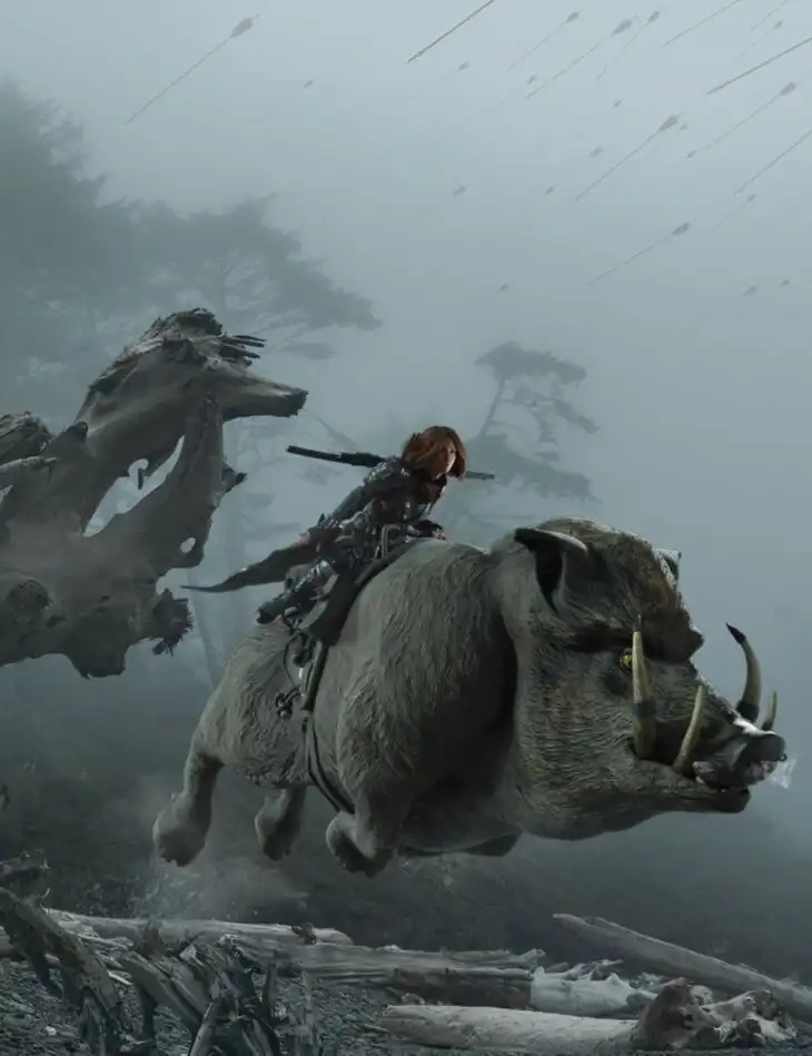 Battle Boar_DAZ3D下载站