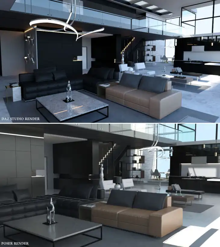 Classy Apartment_DAZ3D下载站