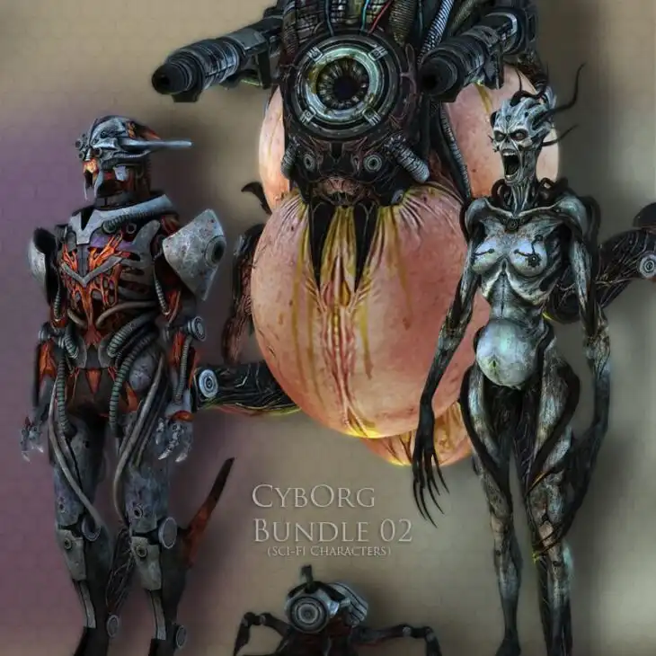 CybOrg Bundle 02_DAZ3DDL