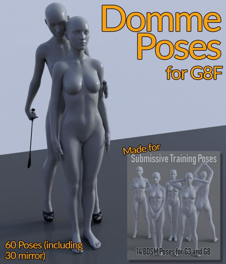 Domme Poses For G8F_DAZ3D下载站