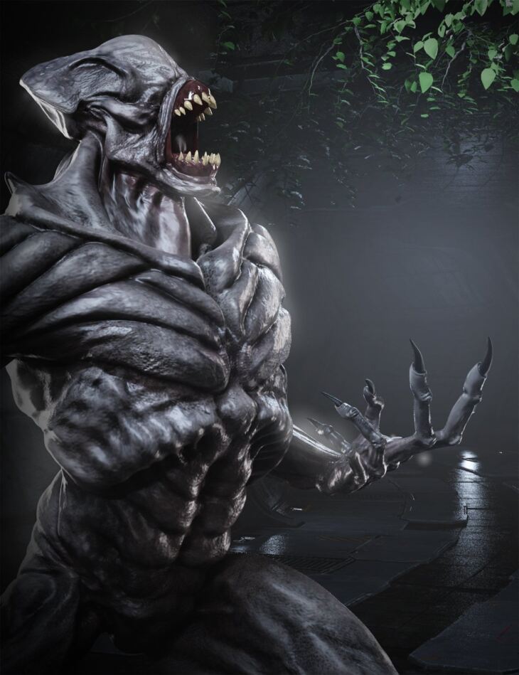 Doom Demon HD for Genesis 8 Male_DAZ3D下载站