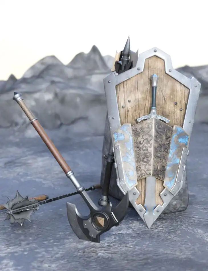 Fantasy Weapons_DAZ3D下载站