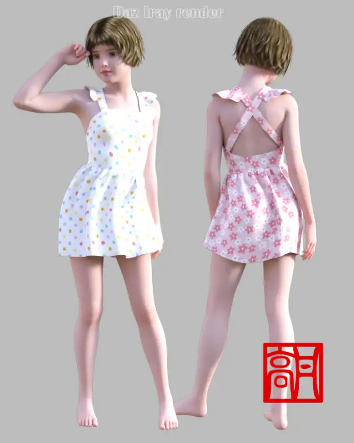 GaoDan Simple Clothing 22_DAZ3DDL
