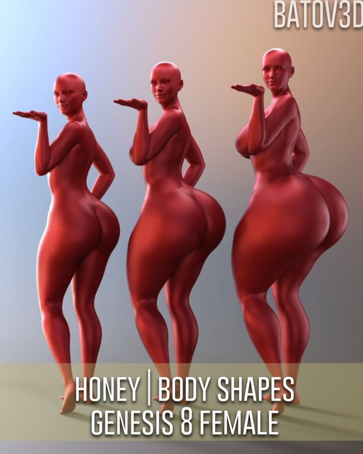Honey – Body Morphs For Genesis 8 Female_DAZ3D下载站
