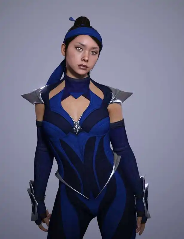 Kitana (Mortal Kombat 11)_DAZ3D下载站