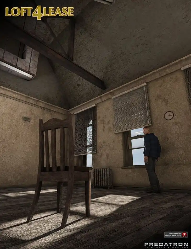 Loft 4 Lease (Poser)_DAZ3D下载站