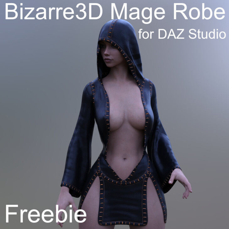 Mage Robe for G8F_DAZ3D下载站