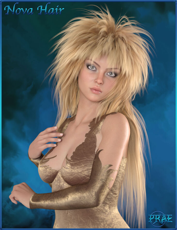 Prae-Nova Hair G8 Daz_DAZ3DDL