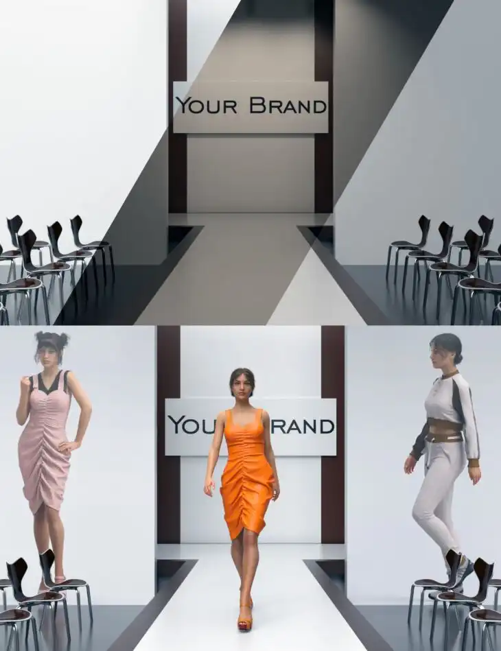 Runway for Fashion Show_DAZ3DDL