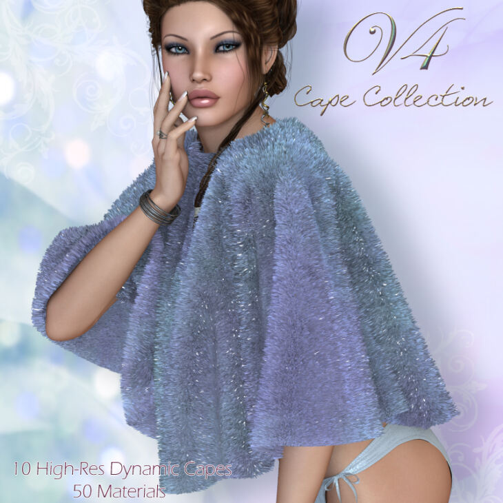 V4 Cape Collection_DAZ3D下载站