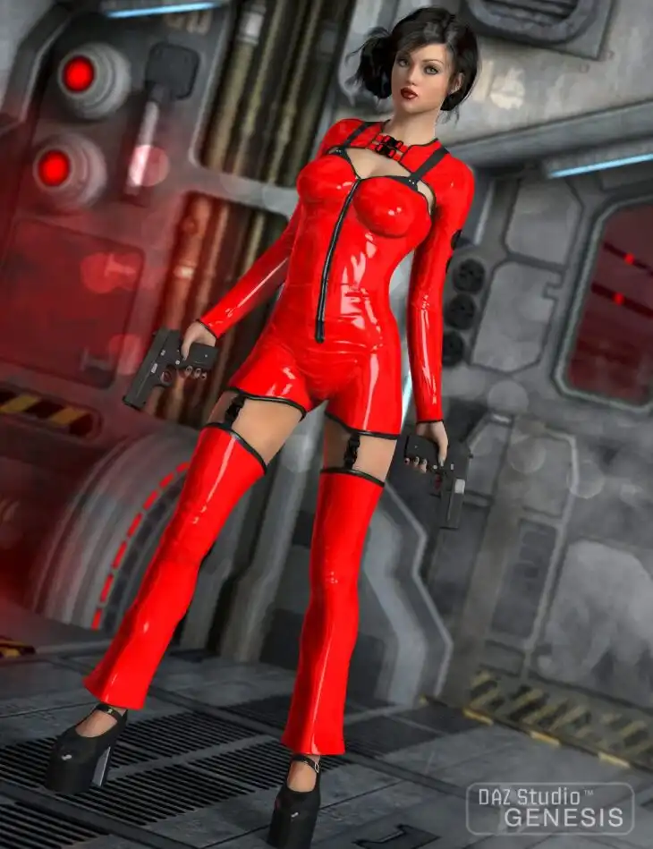 Vinyl Jumpsuit_DAZ3DDL