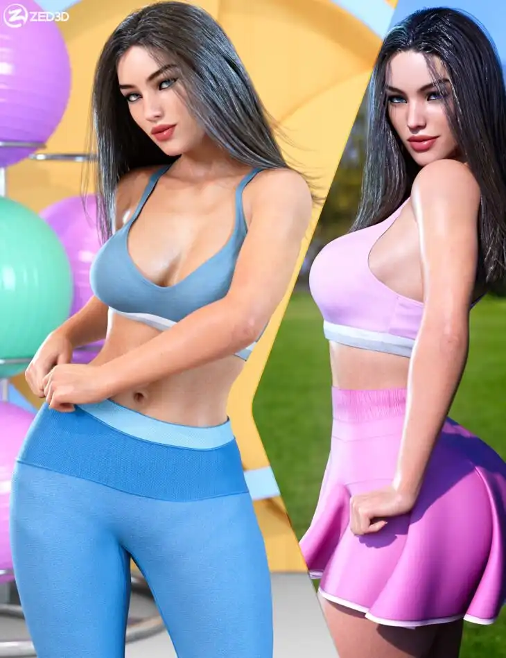 Z Fit Beauty Shape and Pose Mega Set_DAZ3DDL
