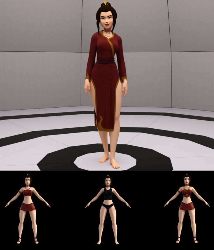 Azula for G8F and G8.1F_DAZ3D下载站