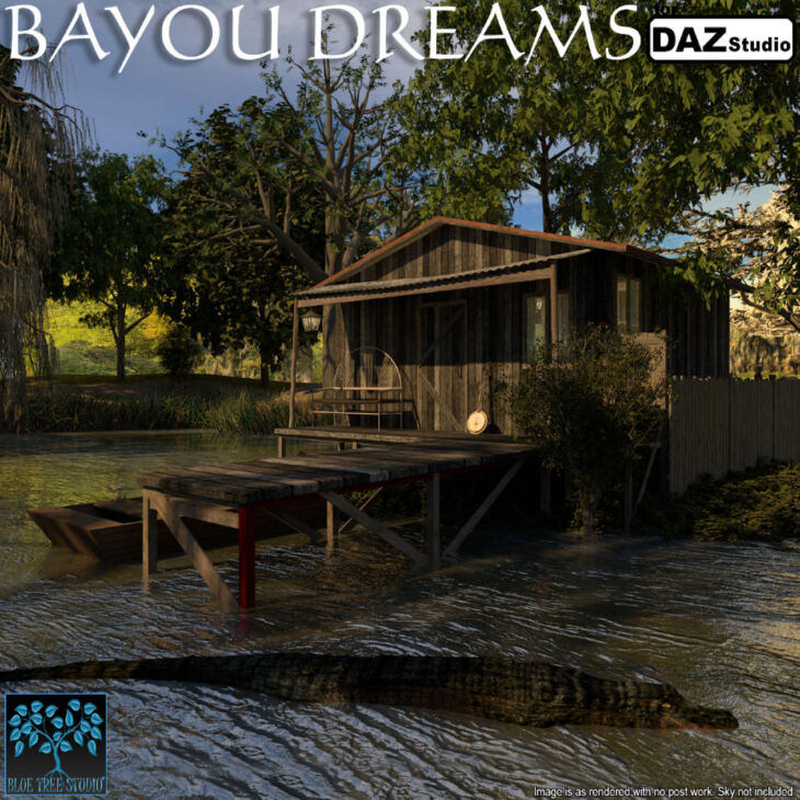 Bayou Dreams for Daz Studio_DAZ3D下载站