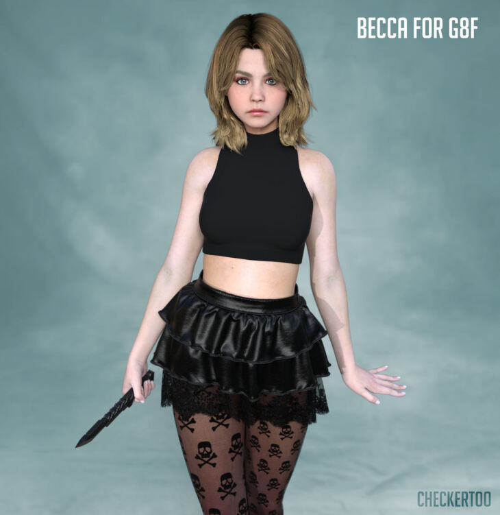 Becca For G8F_DAZ3D下载站