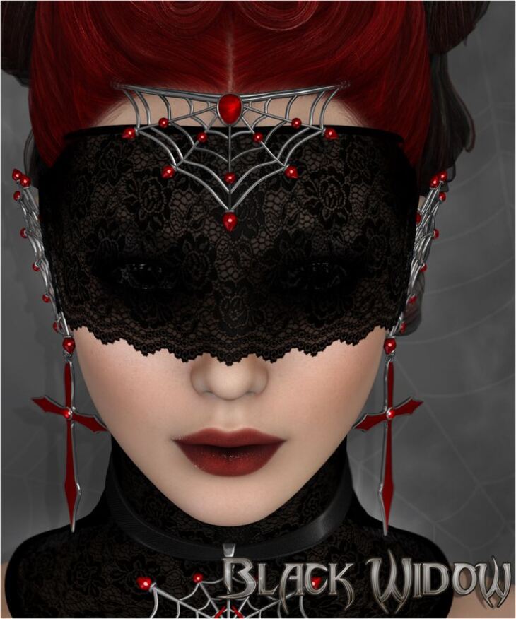 Black Widow – Jewels & more_DAZ3D下载站
