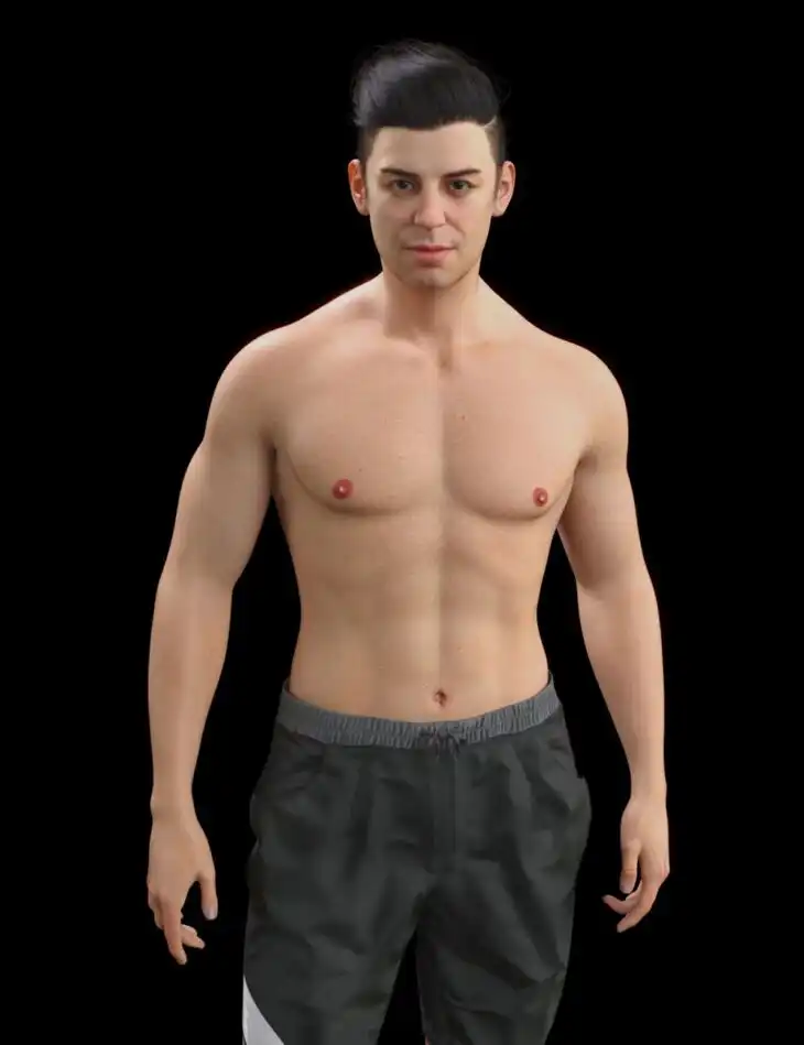 Corvin HD and Expression for Genesis 8.1 Male_DAZ3D下载站